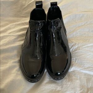 Black Patent Leather Women's Shoes